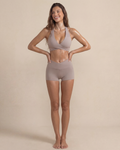 Allure Sculpt Short Sculpting Shorts 3 Inch - Taupe
