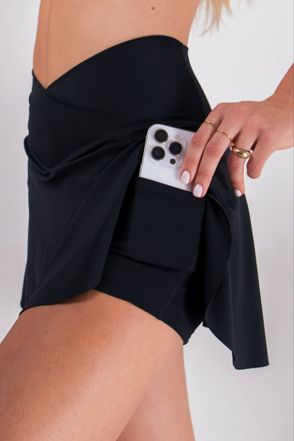 Hot Girl Skort with Built-In Shorts & Pockets