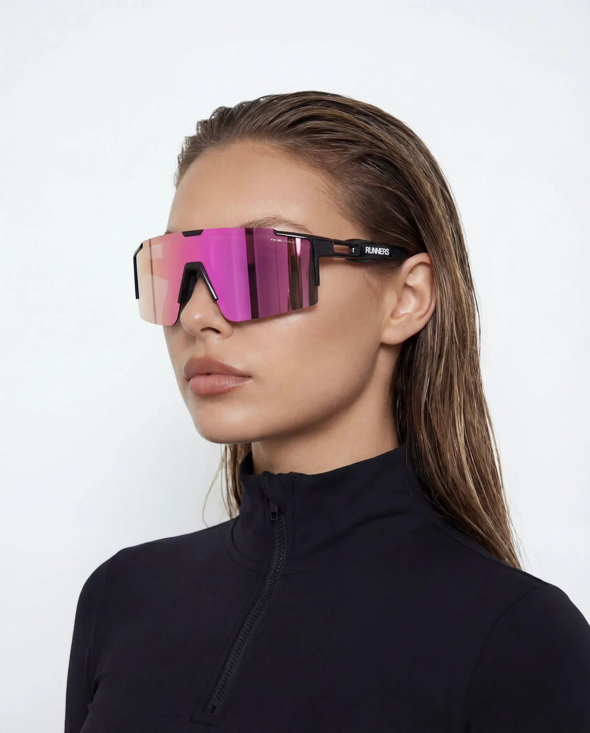 AERO X Pink Rush Polarized Running Sunglasses - UV400 for Men & Women | X365